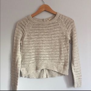 Anthropologie Moth High Low Sweater XS